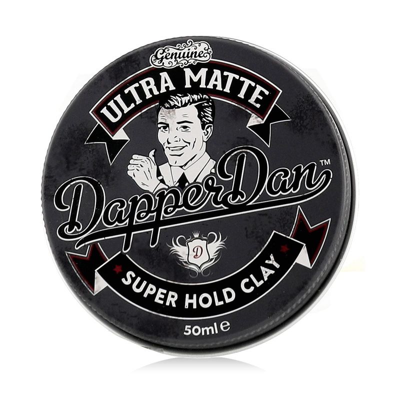 Dapper Dan Super Hold Clay Ultra Matte Gel coiffant 50 ml