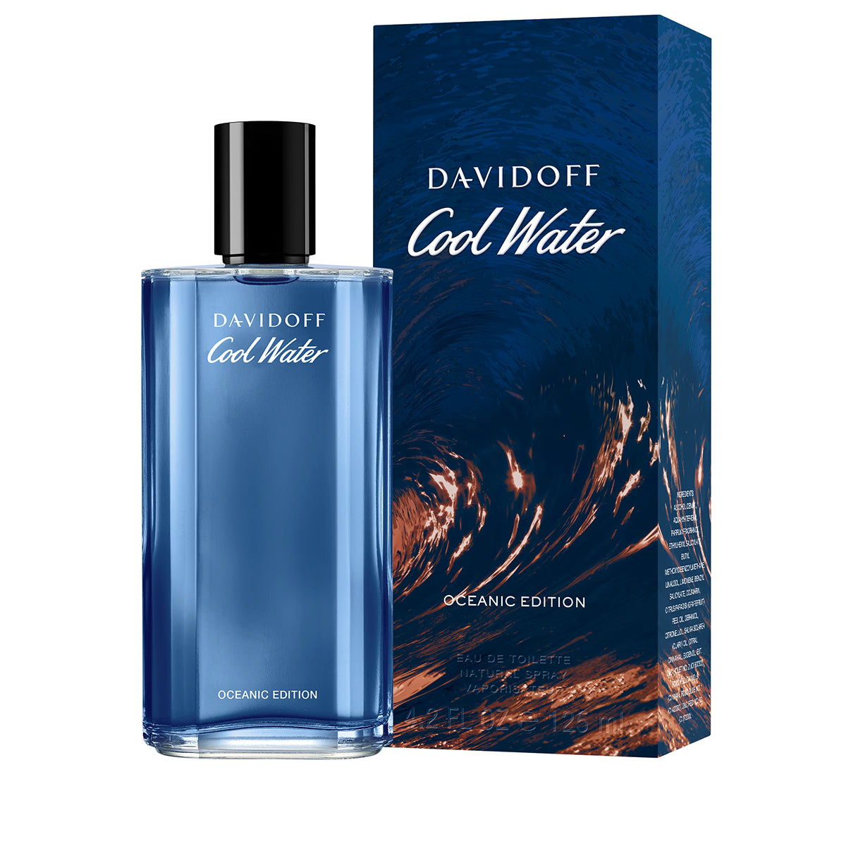 Davidoff Cool Water Oceanic Edition Eau De Toilette 125ml Homme