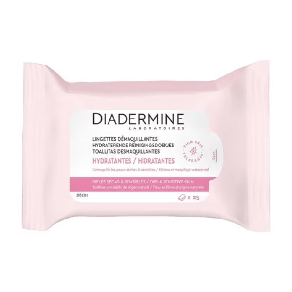 Diadermine Laboratoires Lingettes démaquillantes 25 pcs