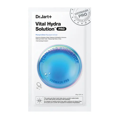 Dr.Jart+ Vital Hydra Solution™ Pro Masque Tissu Hydratant Visage 26g