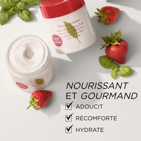 Elizabeth Arden Green Tea Strawberry Basil Crème Nectar au Miel pour le Corps 500 ml
