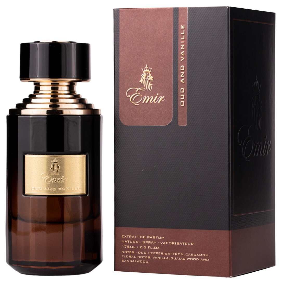 Emir Oud And Vanilla Extrait de parfum Unisexe 75 ml