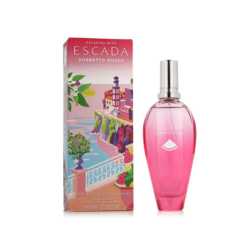 Escada Escaping with Escada Sorbetto Rosso Eau De Toilette 100 ml Femme