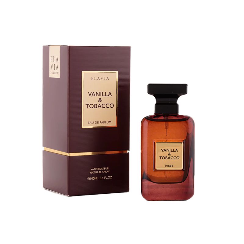 Flavia Vanilla & Tobacco Eau De Parfum 100ml (unisexe)