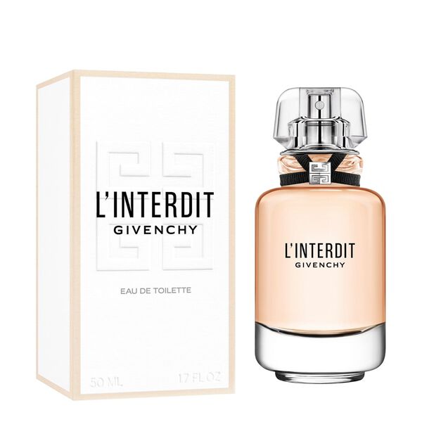 Givenchy L'Interdit Eau de Toilette Femme 50 ml – Parfum Floral Boisé Lumineux