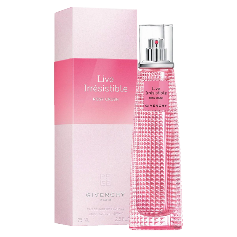 Givenchy Live Irresistible Rosy Crush Eau de Parfum Femme 75 ml