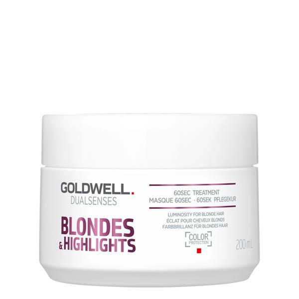 Goldwell Dualsenses Blondes & Highlights 60Sec Treatment Masque cheveux 200ml