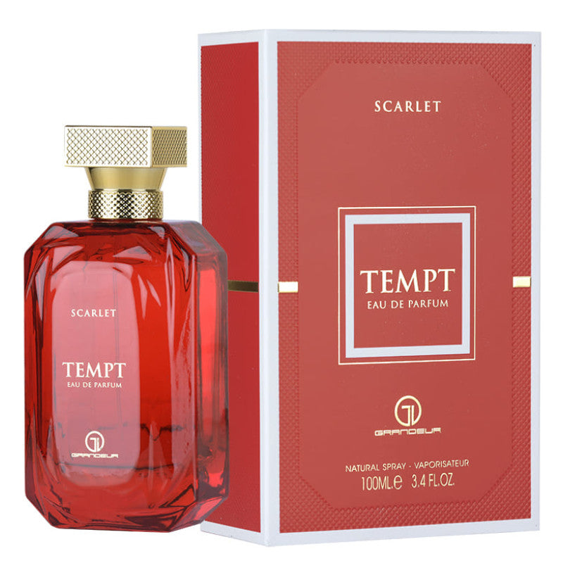 Grandeur Tempt Scarlet Eau De Parfum 100 ml (unisexe)