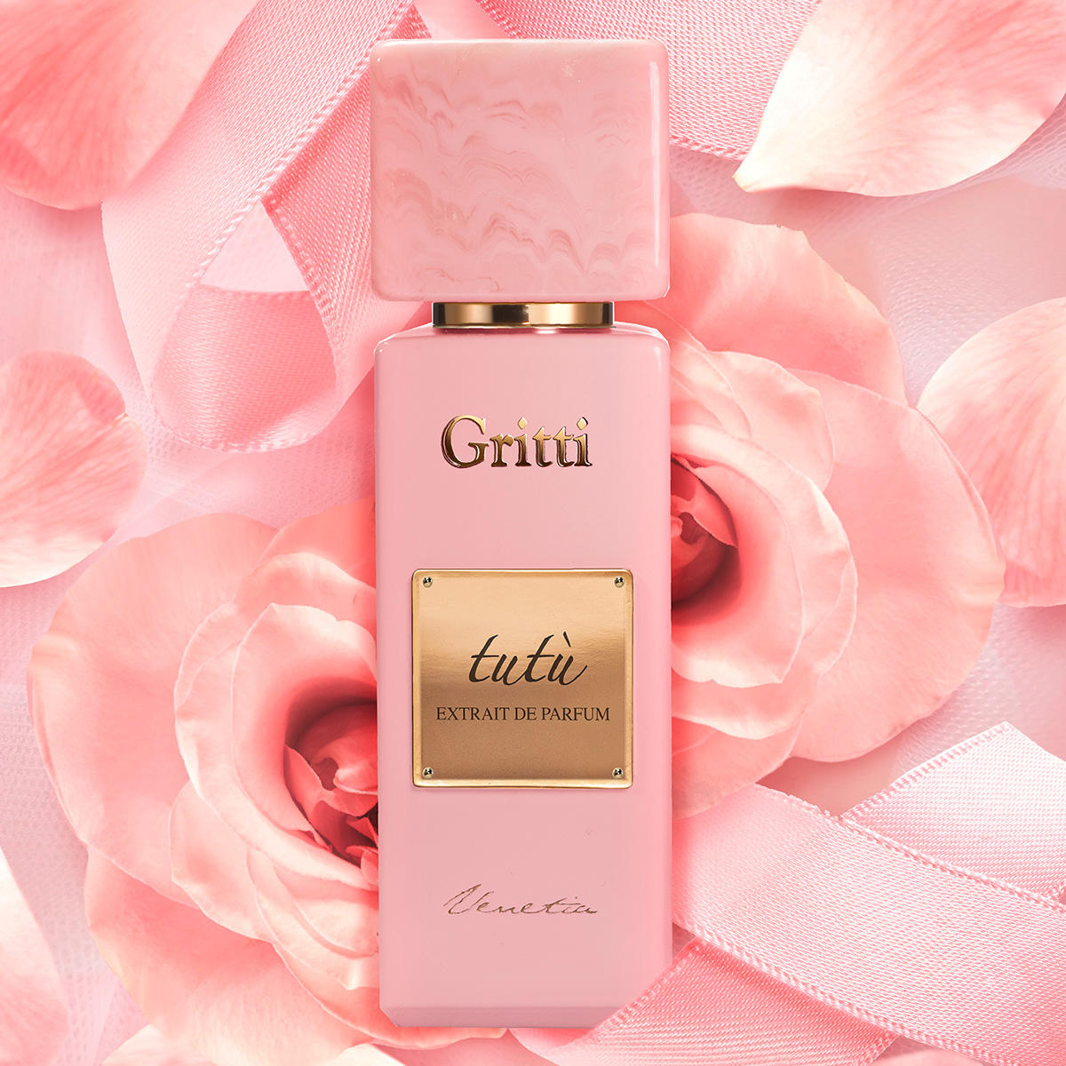 Gritti Tutù Extrait de Parfum 100 ml Femme – Parfum Floral Gourmand Intense