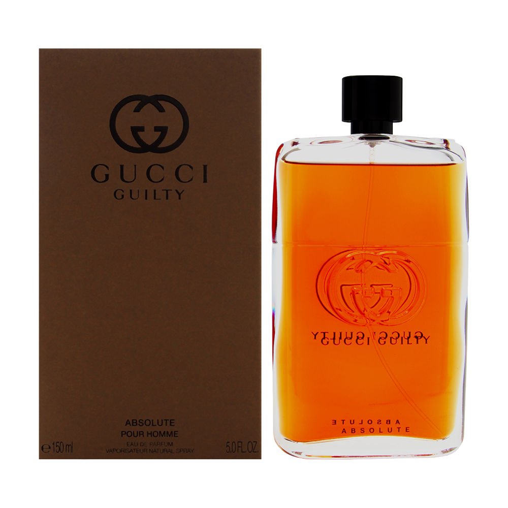 Gucci Guilty Pour Homme Absolute Eau de Parfum 150 ml – Parfum Homme Boisé Cuir Intense