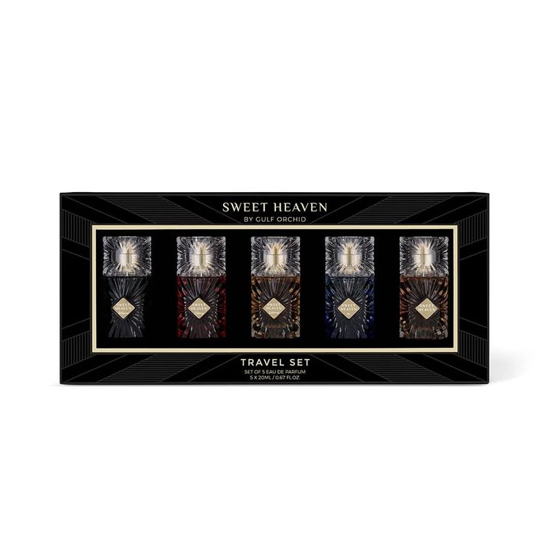 Gulf Orchid Sweet Heaven Travel Set Eau de Parfum 5 x 20 ml Unisexe