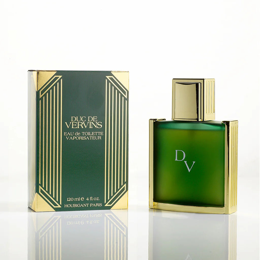 HOUBIGANT Duc de Vervins Eau de Toilette Homme 120 ml – L'Élégance Intemporelle de la Parfumerie Française
