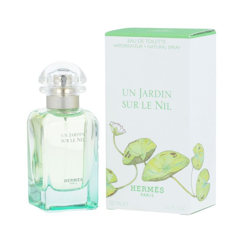 Hermès Un Jardin Sur le Nil Eau de Toilette 50 ml (Unisexe) – Fraîcheur Verte et Évasion Olfactive