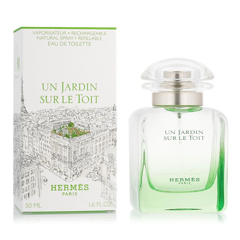 Hermès Un Jardin Sur le Toit Eau De Toilette Rechargeable 50 ml (unisexe)