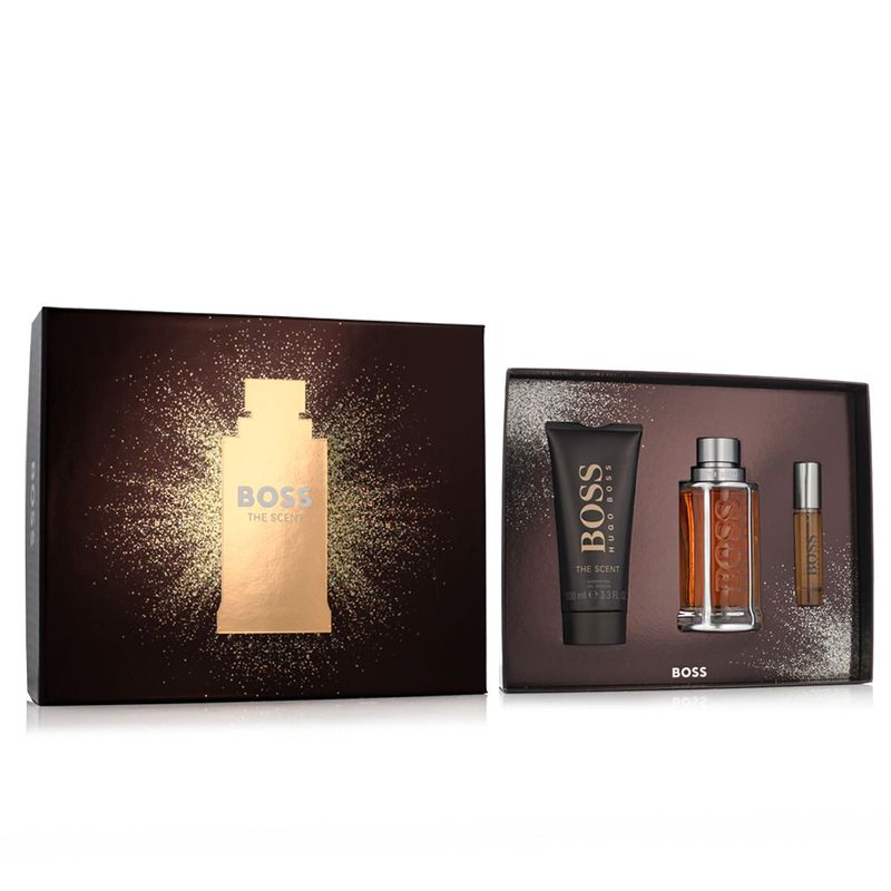 Hugo Boss Boss The Scent For Him Eau de Toilette 100 ml + EDT 10 ml + Gel Douche 100 ml Homme