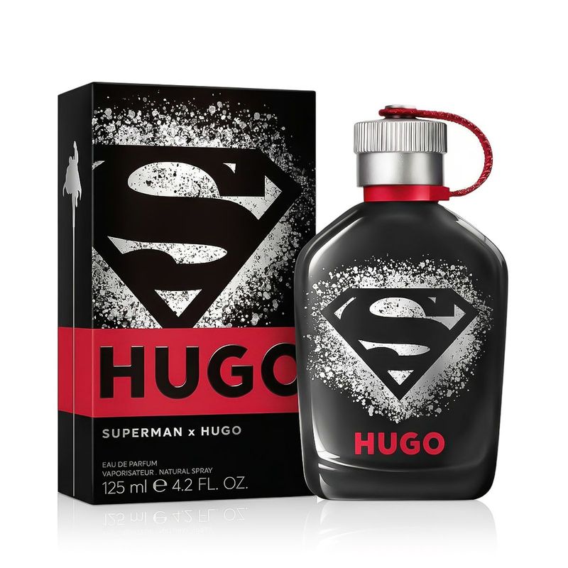 Hugo Boss Hugo X Superman Eau de Parfum Homme 125 ml – Édition Collector Inspirée du Super-Héros Légendaire
