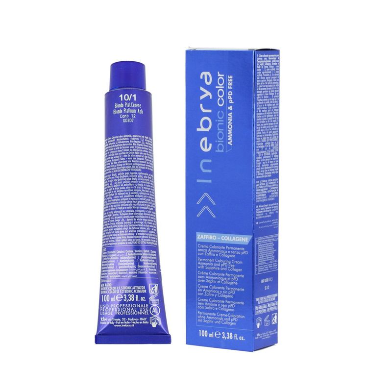 Inebrya Bionic Color Ash (10/1 Blond Platine Cendré) 100 ml