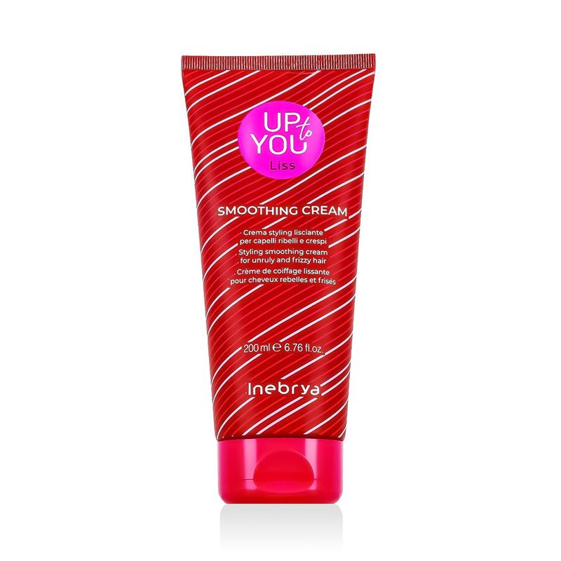 Inebrya Up To You Liss Smoothing Cream Crème de coiffage lissante pour cheveux 200ml