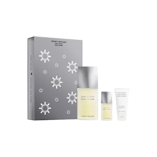 Issey Miyake L'Eau d'Issey Pour Homme Eau de Toilette 125ml + EDT 15ml + Gel douche 50ml