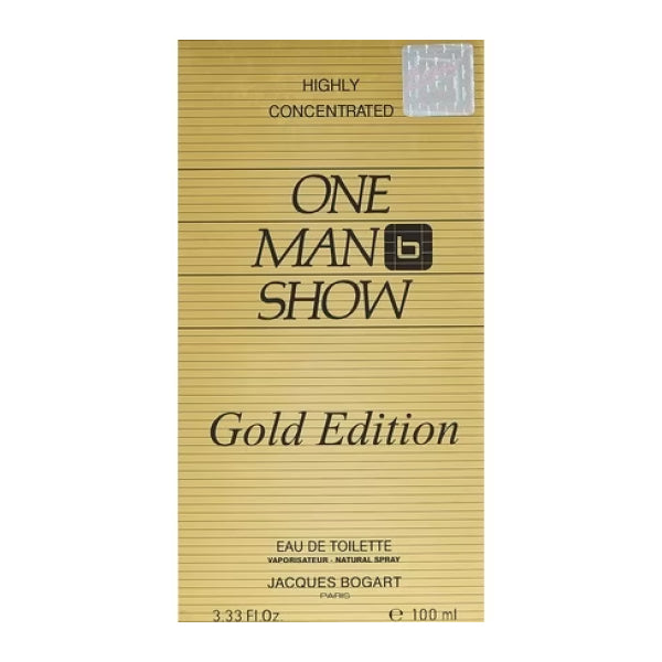 Jacques Bogart One Man Show Gold Edition Eau De Toilette 100 ml