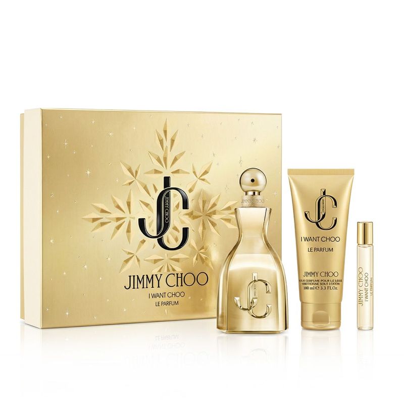 Jimmy Choo I Want Choo Le Parfum 100ml + Le Parfum 7,5ml + Lait corps 100ml Femme