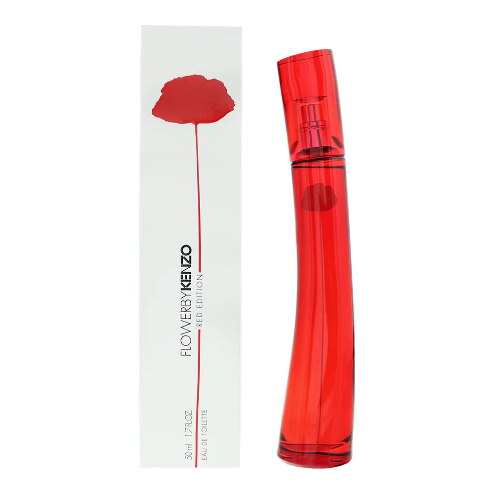 Kenzo Flower by Kenzo Red Eau de Toilette Femme 50ml