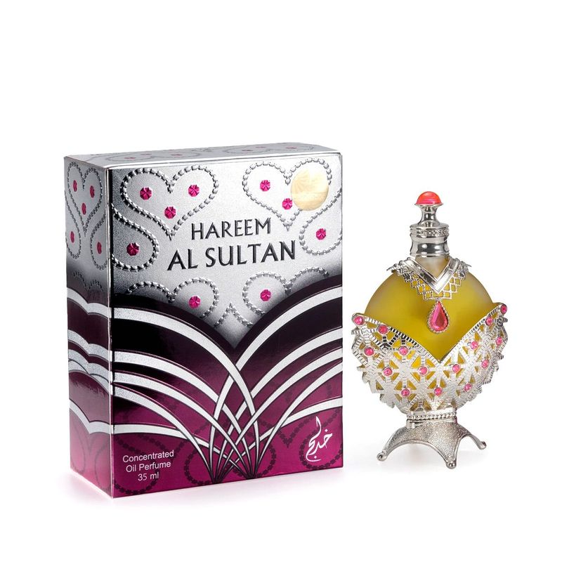 Khadlaj Hareem Al Sultan Silver Huile parfumée 35 ml (unisex)