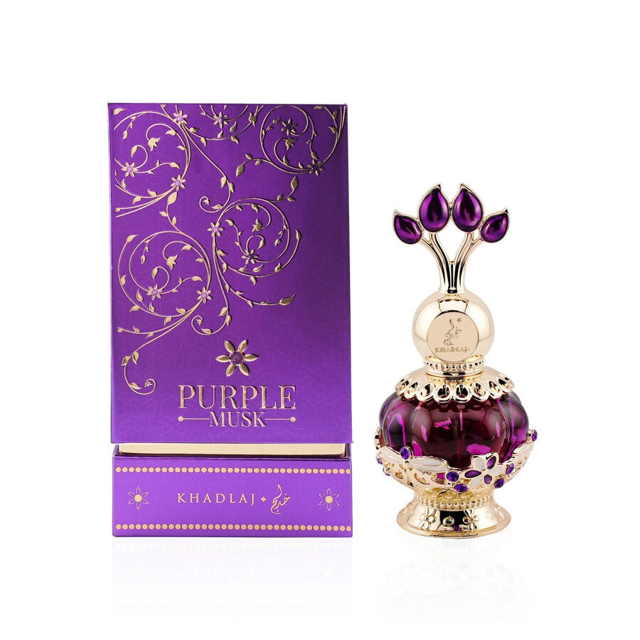 Khadlaj Purple Musk huile parfumée pour Femme 20 ml