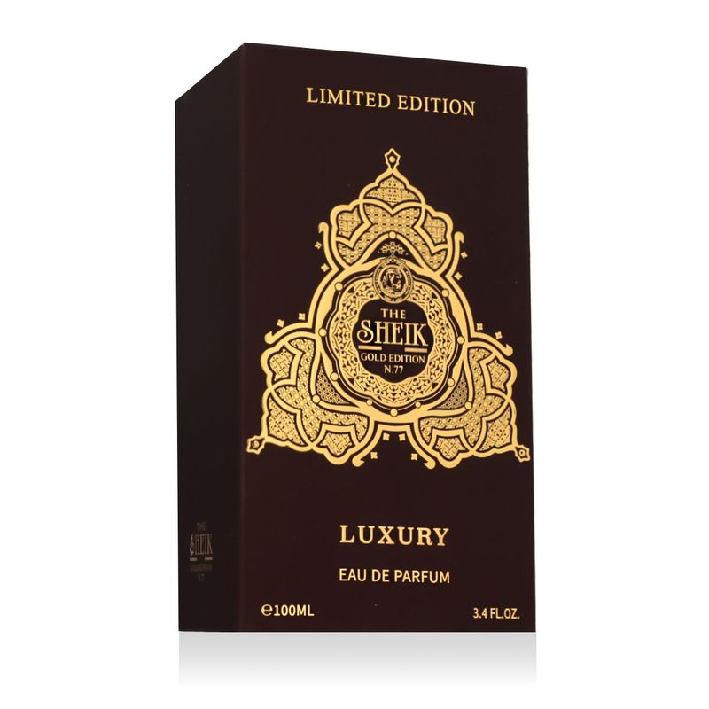 Khalis The Sheik N.77 Luxury Gold Edition Eau de Parfum 100 ml Homme