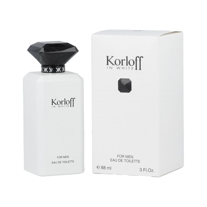Korloff Paris In White Eau de Toilette Homme 88 ml