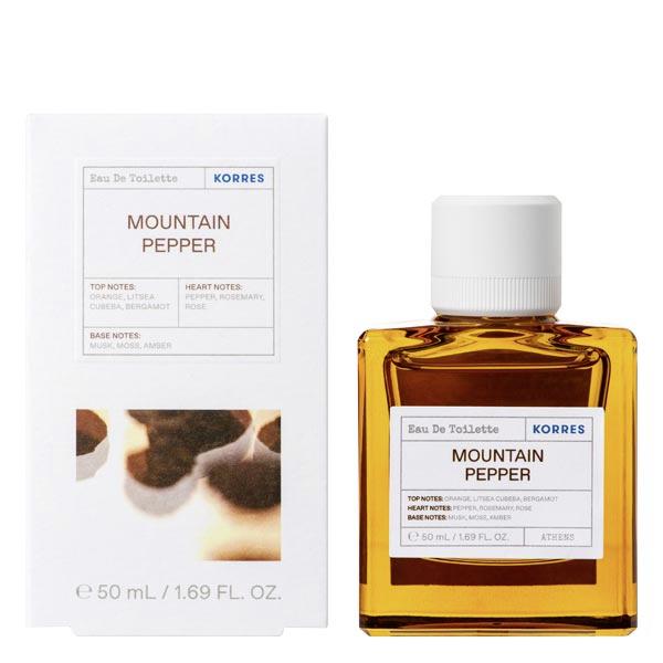 Korres Mountain Pepper Eau De Toilette 50 ml (unisexe)