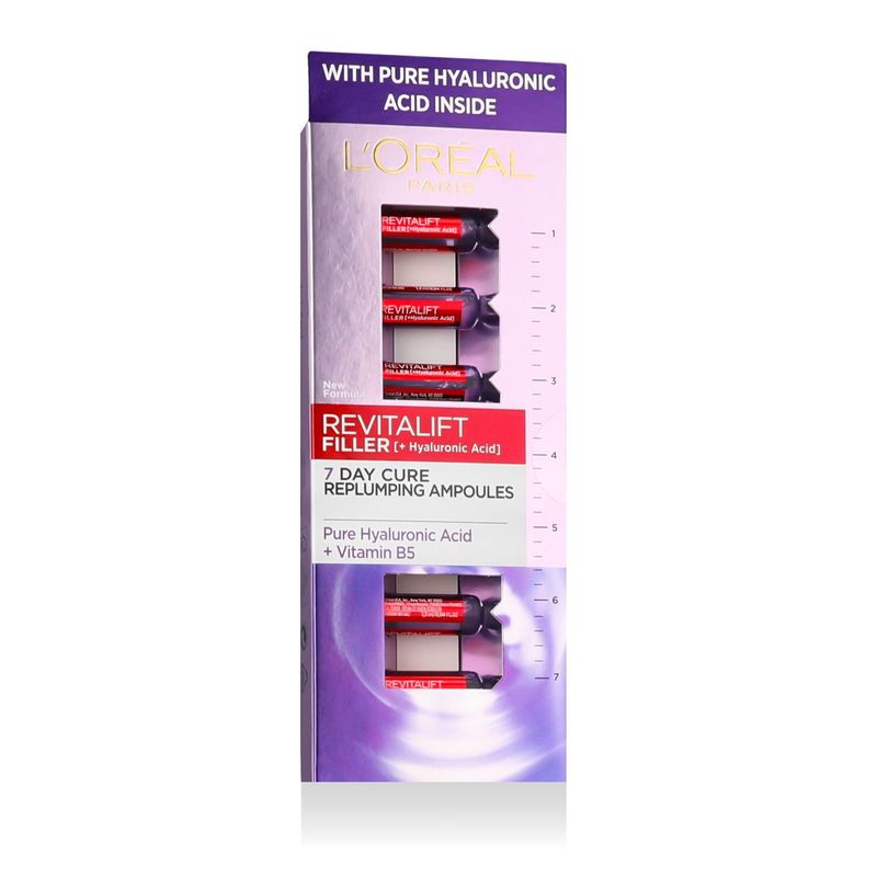 L'Oréal Paris Revitalift Filler 7 Day Cure Replumping Ampoules 7 x 1,3 ml