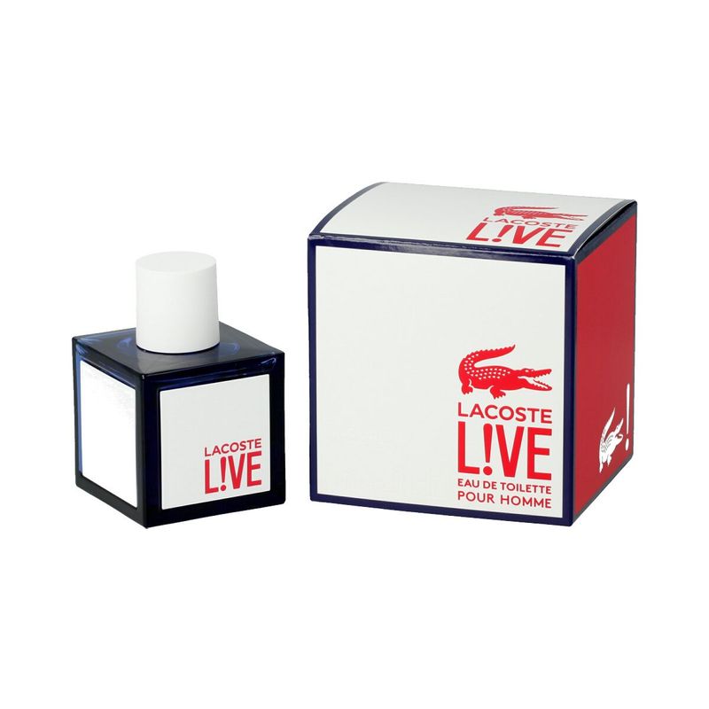 Lacoste Live Pour Homme Eau de Toilette 60 ml – Parfum Homme Frais, Énergique & Urbain | Belladiscount