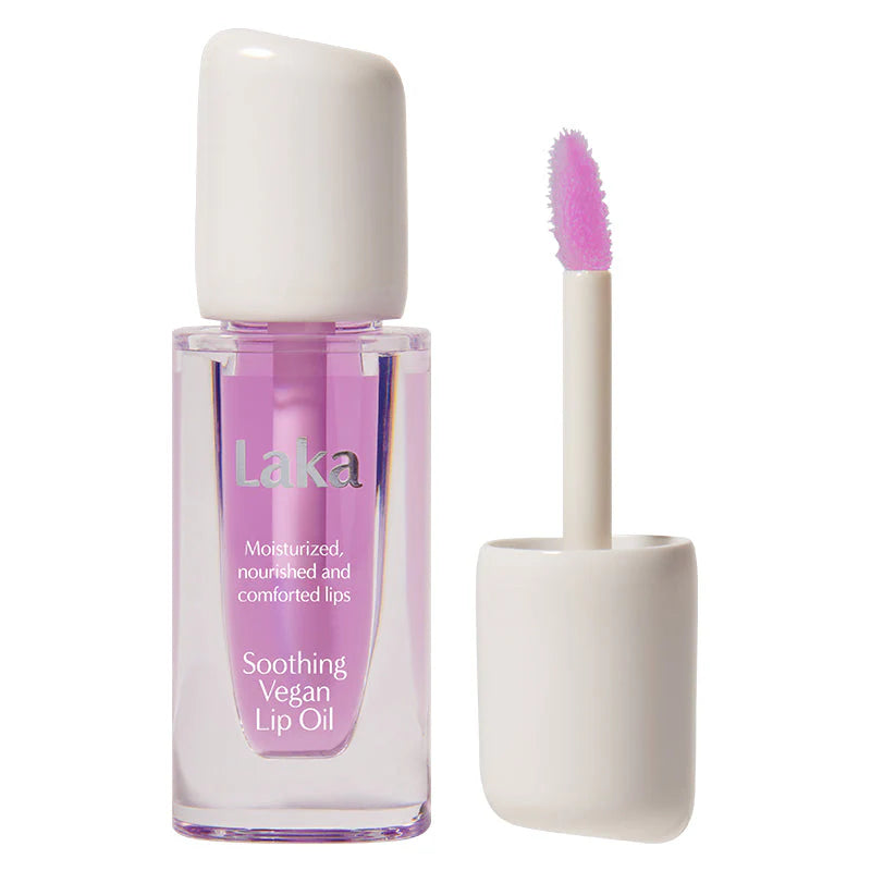 Laka Soothing Vegan Huile à lèvres apaisante Calming Purple 4,5 ml