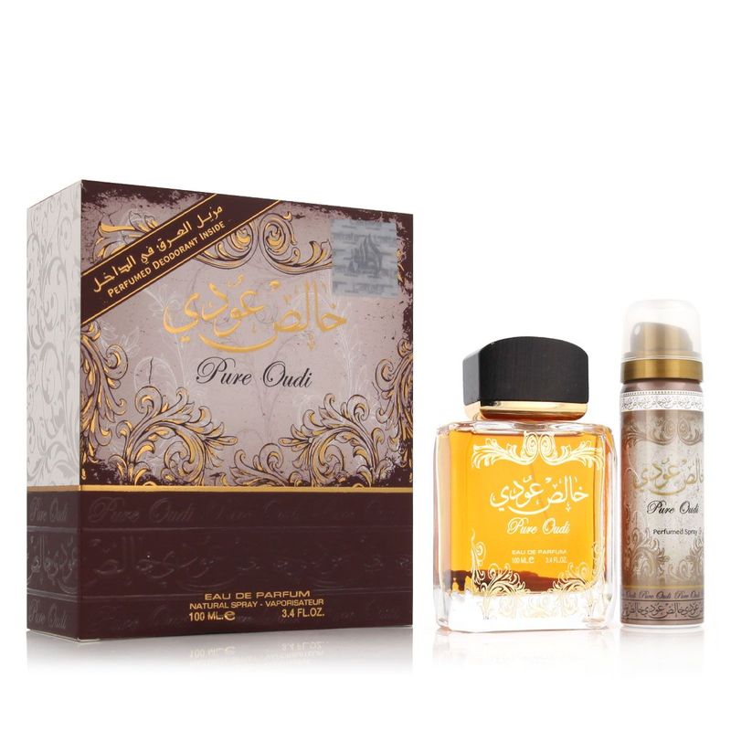 Lattafa Pure Oudi Eau de Parfum 100 ml + Déodorant Spray 50 ml (unisex)