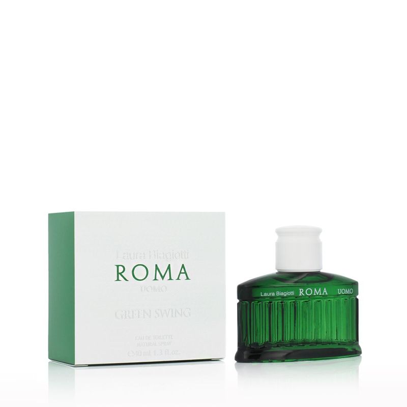 Laura Biagiotti Roma Uomo Green Swing Eau de Toilette Homme 40 ml