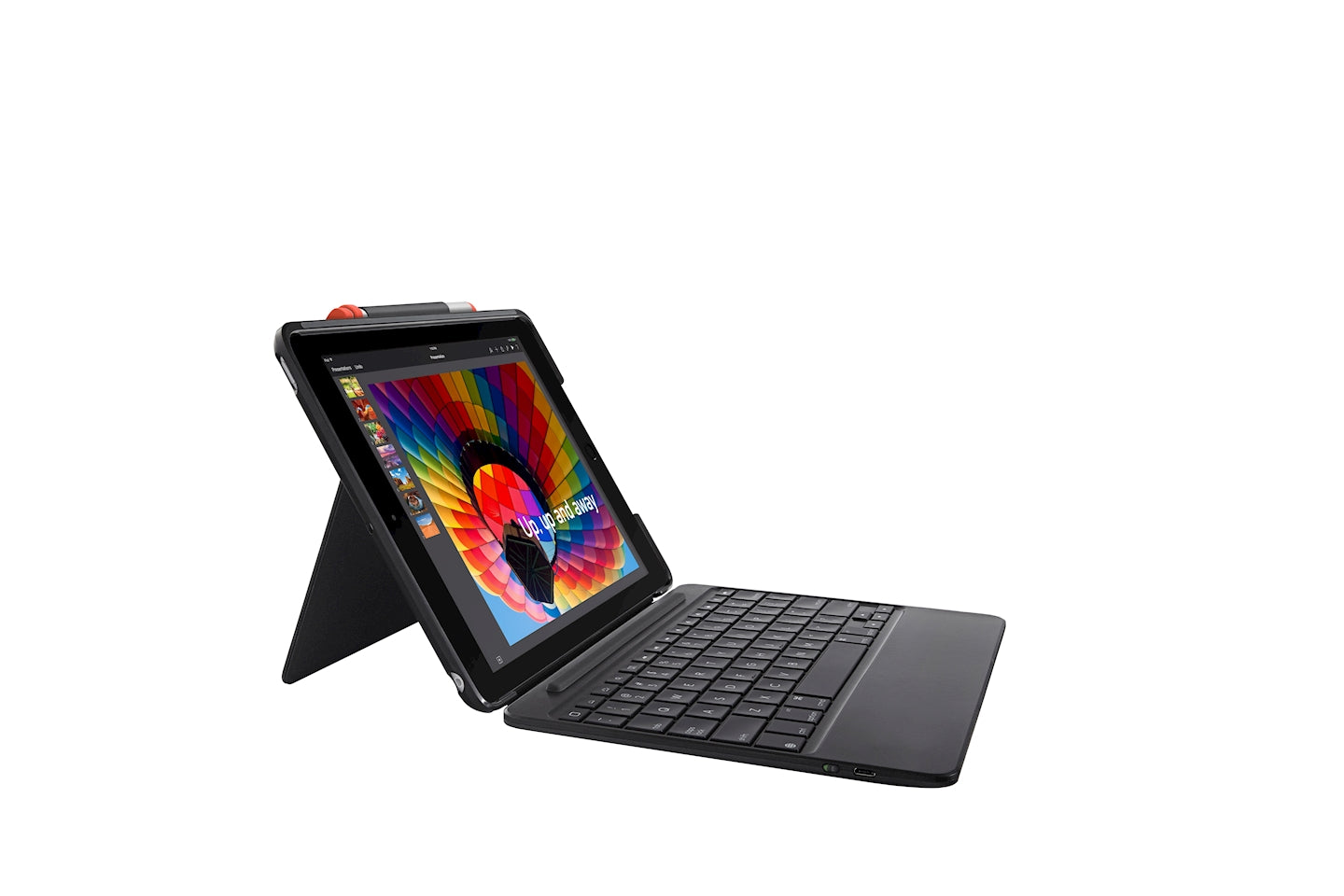 Logitech Slim Combo Negro Bluetooth AZERTY Francés (920-009042)