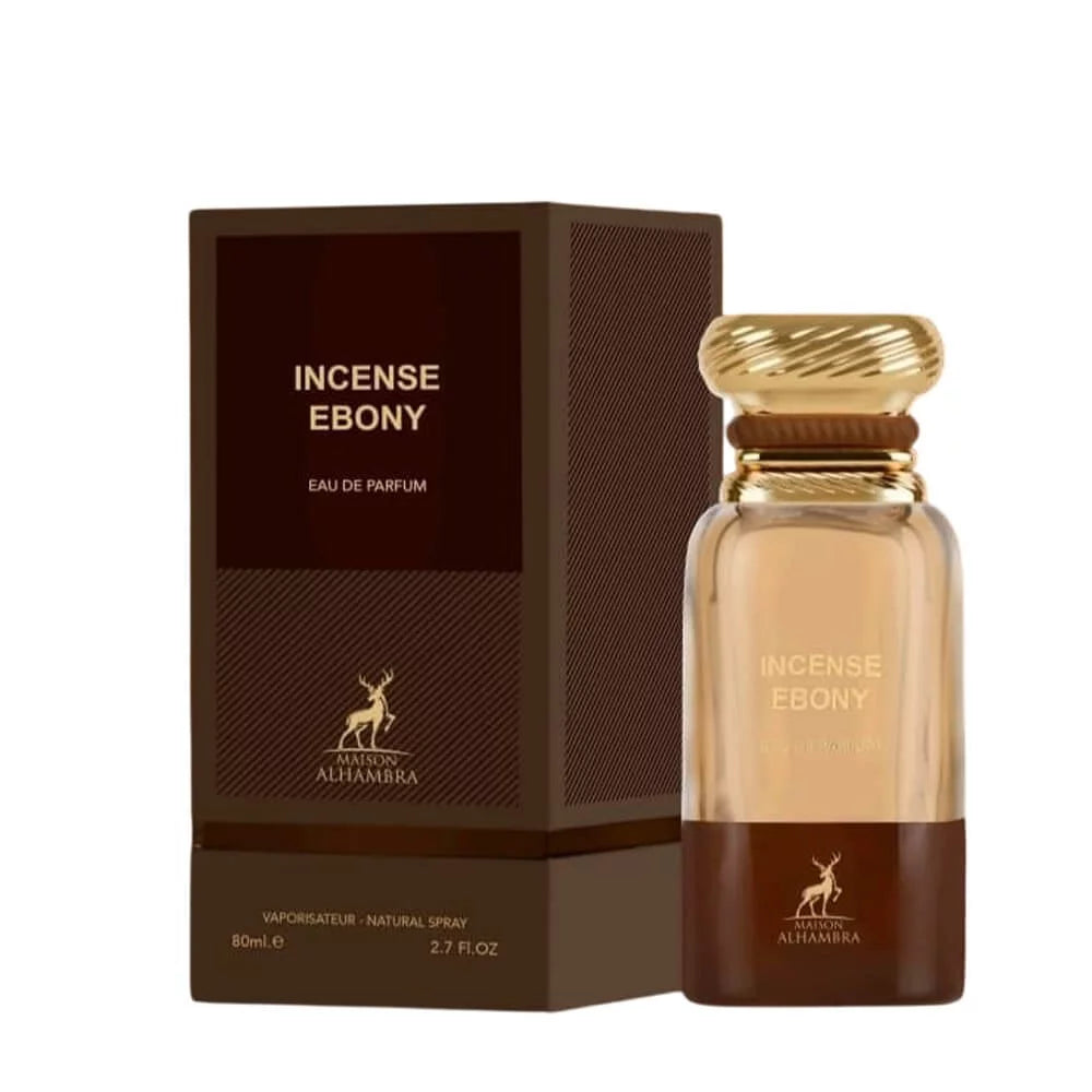 Maison Alhambra Incense Ebony Eau de Parfum Unisexe 80 ml