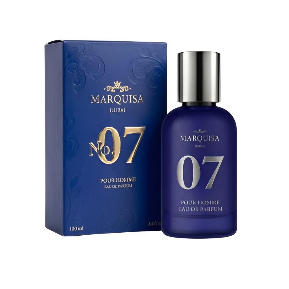 Marquisa Dubai No.07 Pour Homme Eau De Parfum 100 ml – Parfum Homme Oriental Boisé Intense