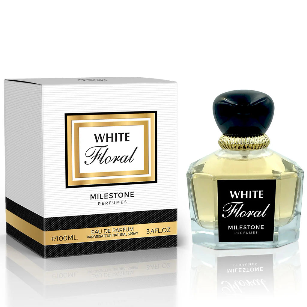 Milestone White Floral Eau de Parfum Femme 100 ml