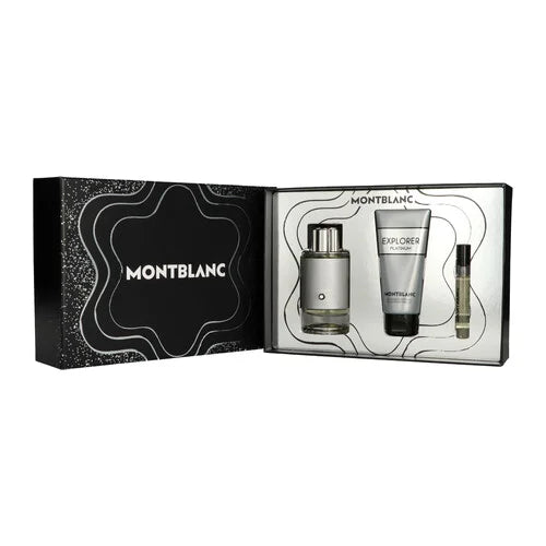Montblanc Explorer Platinum Eau de Parfum 100ml + EDP 7.5ml + Gel douche 100ml Homme