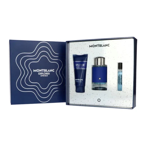 Montblanc Explorer Ultra Blue Eau de Parfum 100ml + EDP 7.5ml + Gel douche 100ml Homme