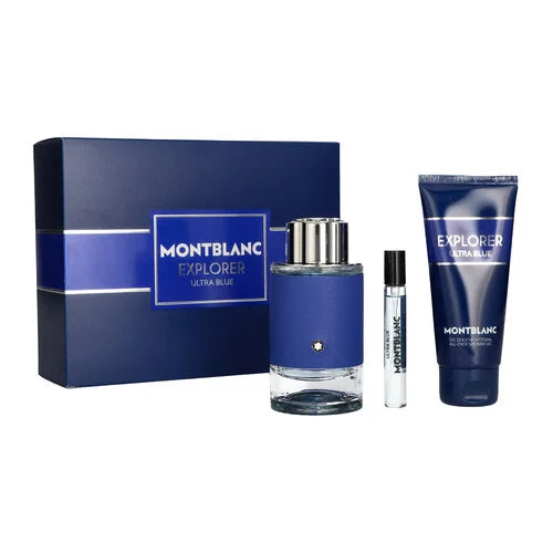 Montblanc Explorer Ultra Blue Eau de Parfum 100ml + EDP 7.5ml + Gel douche 100ml Homme