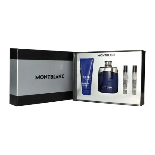 Montblanc Legend Blue Eau de Parfum Coffret Homme 100 ml + Gel Douche + 2 x 7,5 ml