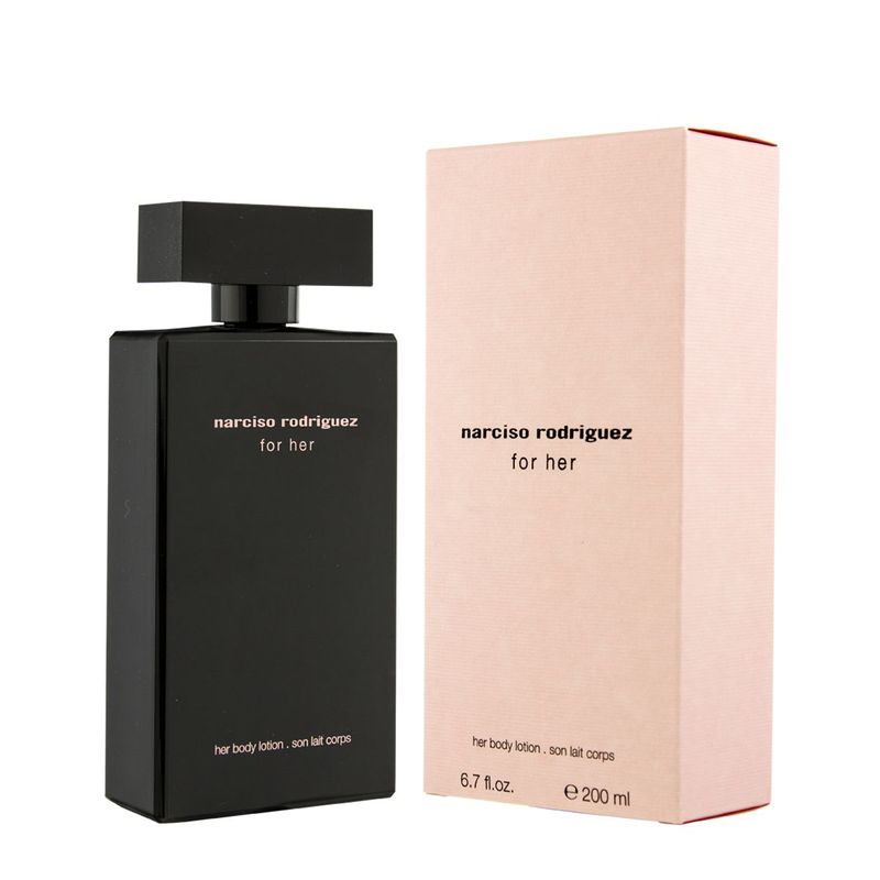 Narciso Rodriguez For Her Lait Corps 200 ml Femme – Hydratation Sensuelle & Parfum Iconique | Belladiscount