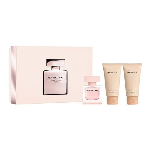 Narciso Rodriguez Narciso Cristal Eau De Parfum 50 ml + Gel douche 50 ml + Lait corps 50 ml