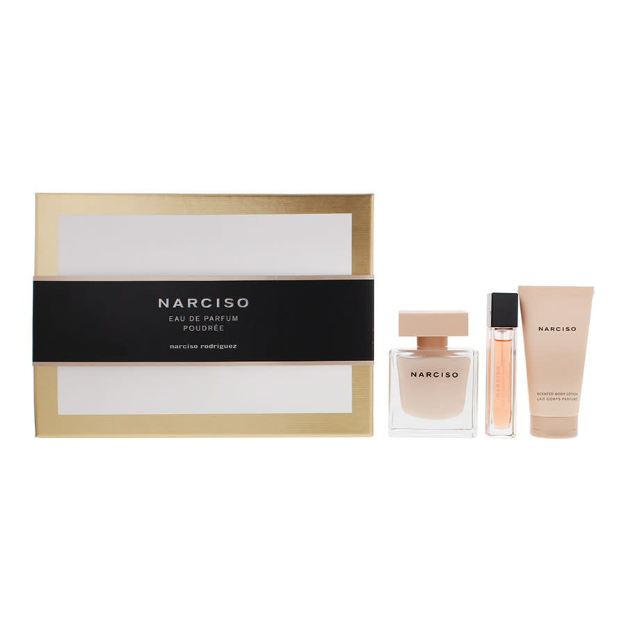 Narciso Rodriguez Narciso Poudrée Eau de Parfum 90 ml + EDP 10 ml + Lait corps 50 ml Femme