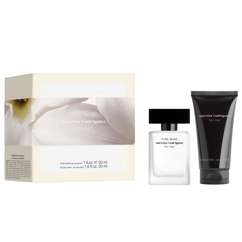 Narciso Rodriguez Pure Musc For Her Eau de Parfum 30 ml + Lait Corps 50 ml Femme