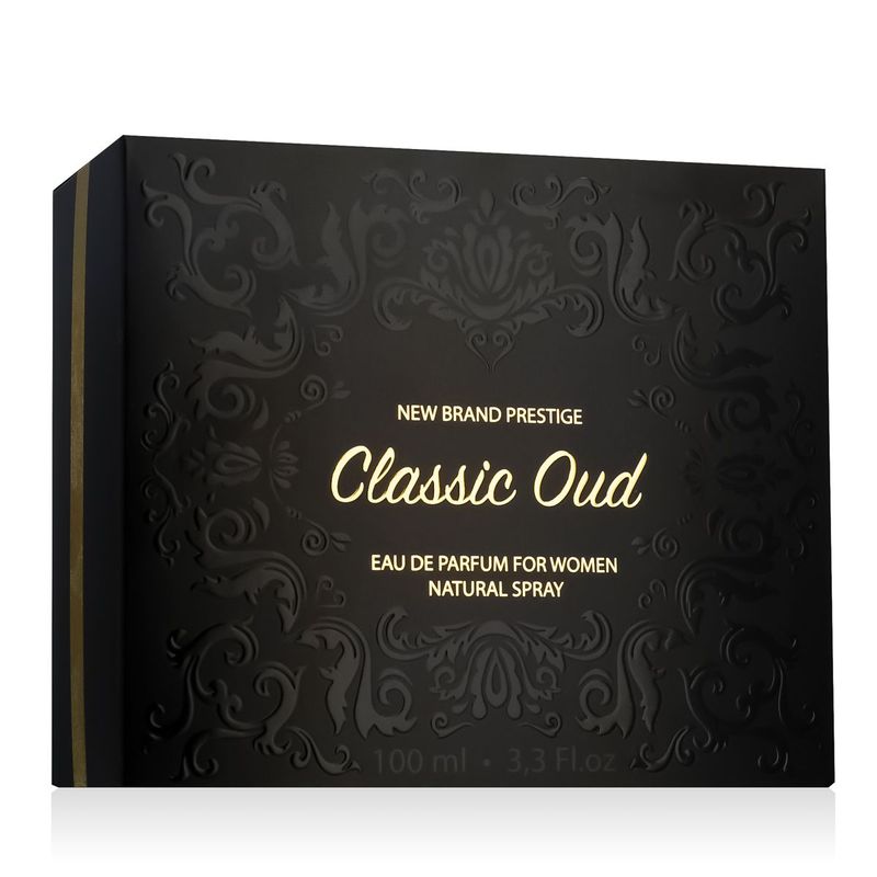 New Brand Perfumes Prestige Classic Oud Eau De Parfum 100ml Femme