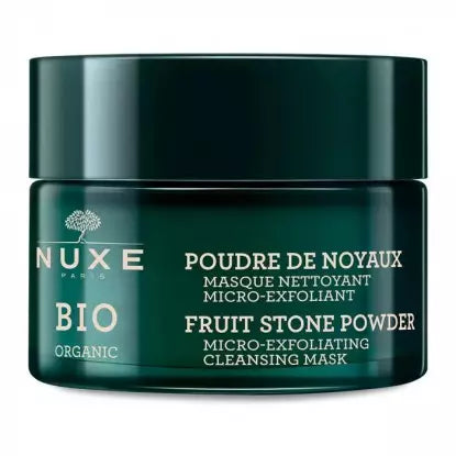 Nuxe Bio Organic Fruit Stone Powder Masque nettoyant micro-exfoliant 50ml